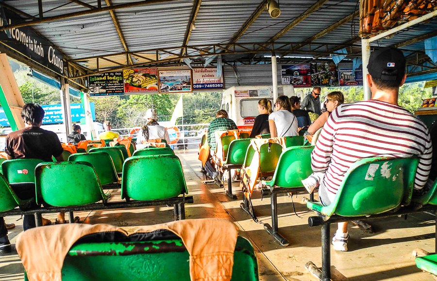 On the ferry from Koh Chang