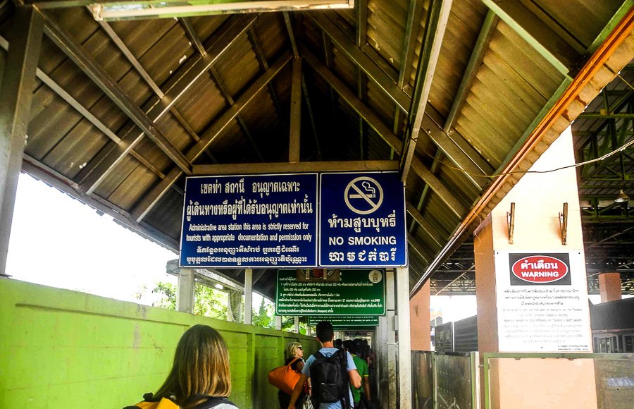 The border with Cambodia