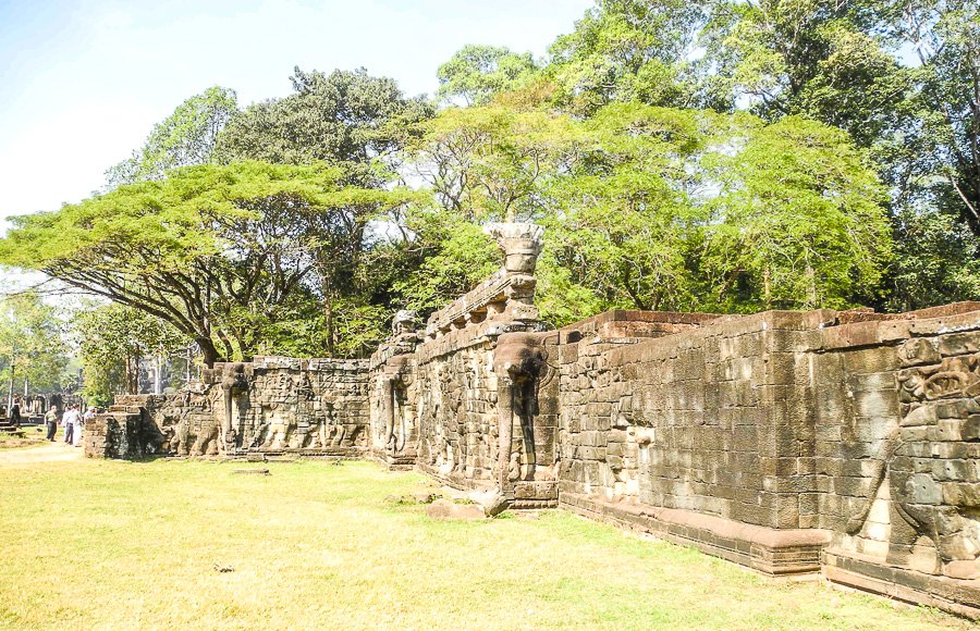 Terrace of the Elephants - Angkor, Siem Reap