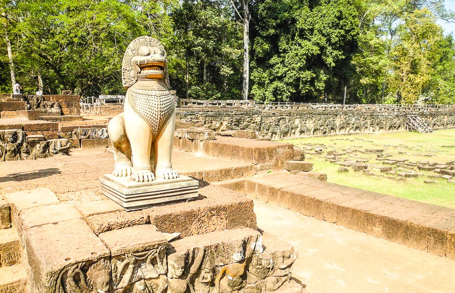 Terrace of the Elephants - Angkor, Siem Reap