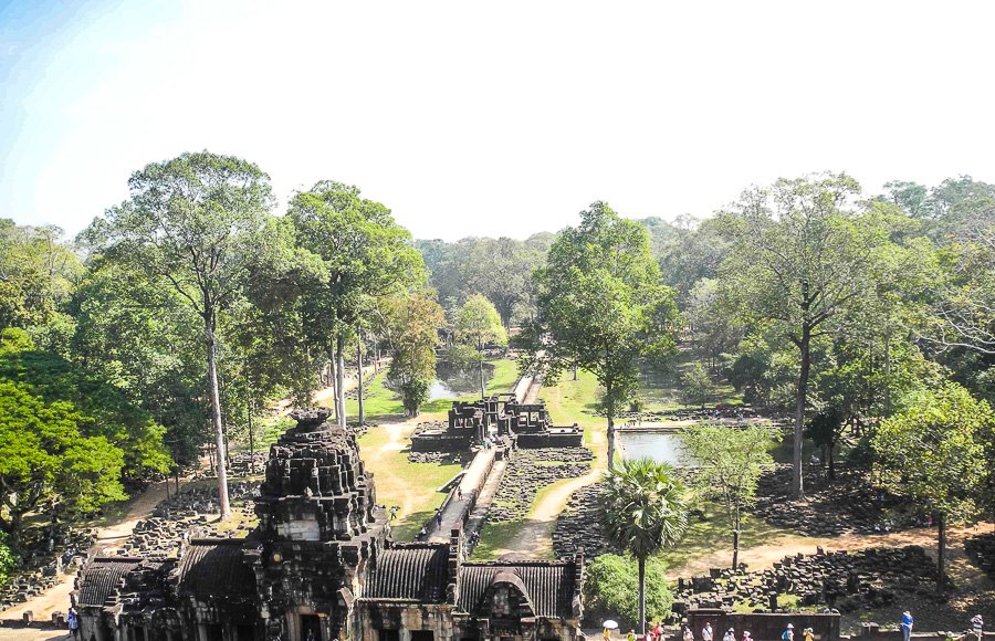 View from Baphuon temple in Siem Reap