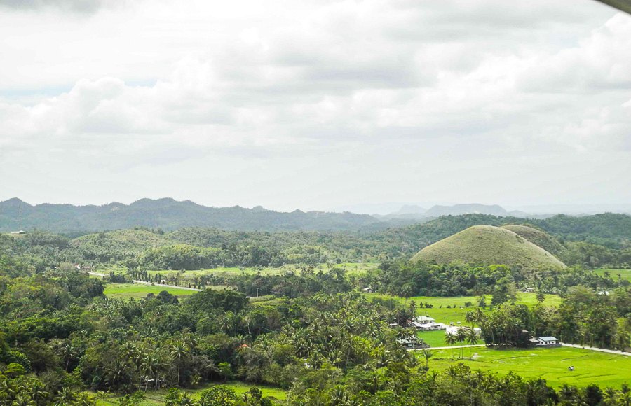Chocolate Hills on the island of Bohol