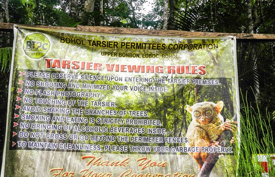 Rules of conduct at the sanctuary