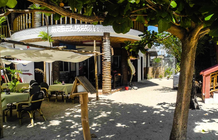 Wiederaufgebaute Resorts auf der Insel Malapascua