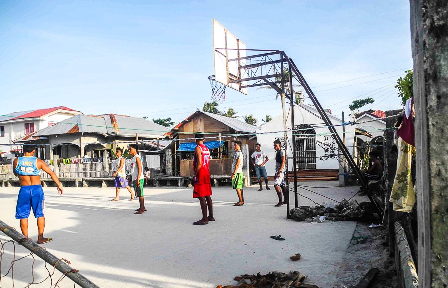 Basketball auf Malapascua