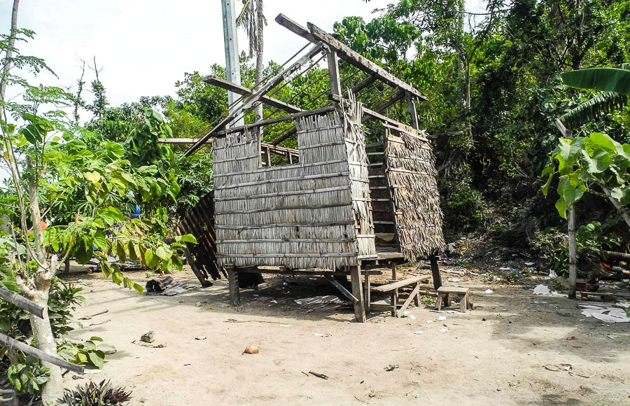 Zerstörungen auf der Insel Malapascua
