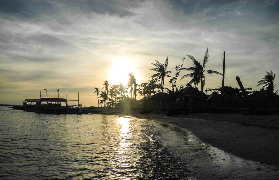 Sonnenuntergang auf Malapascua