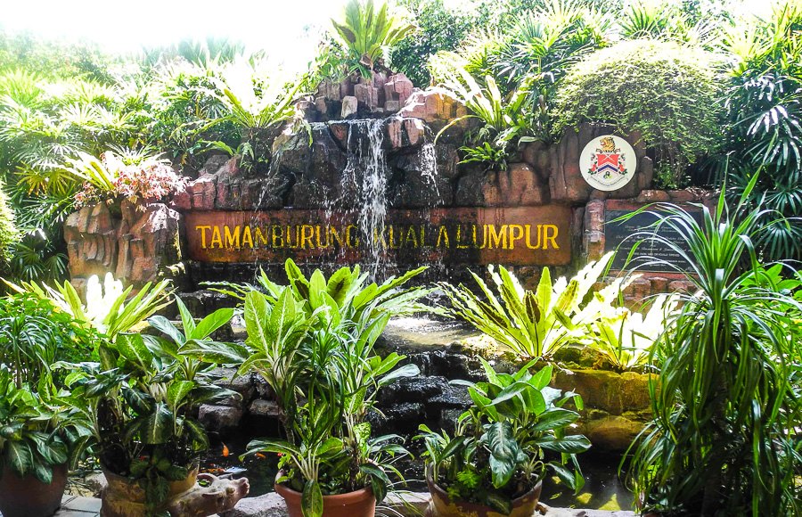 Entrance to Kuala Lumpur Bird Park