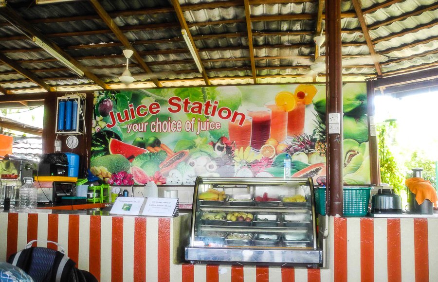 Tropical fruit farm in Penang