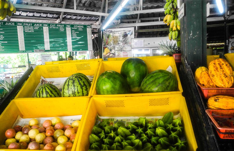 Tropical fruit farm in Penang