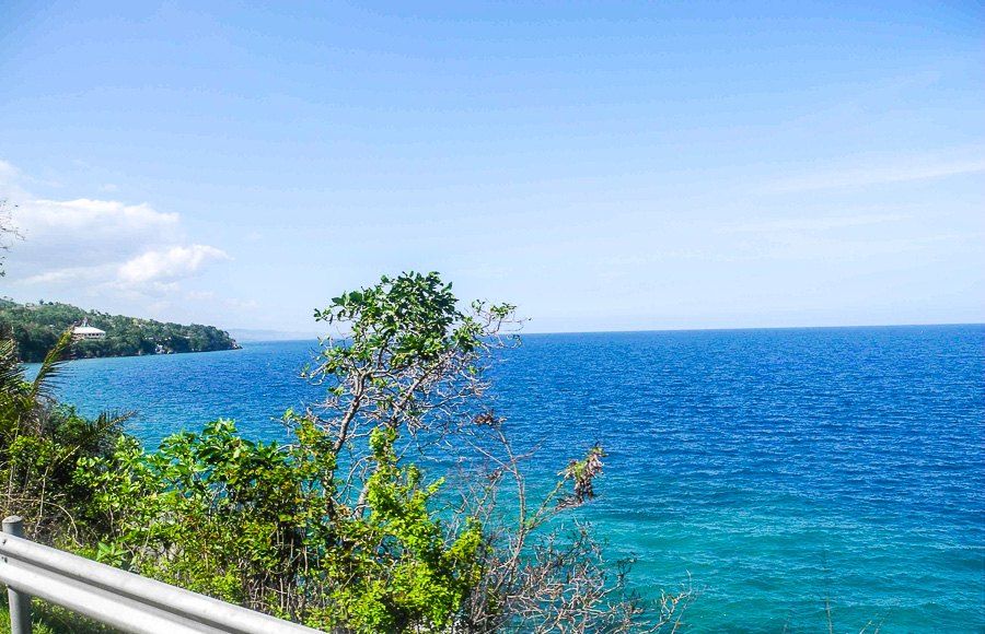 The coast of Cebu