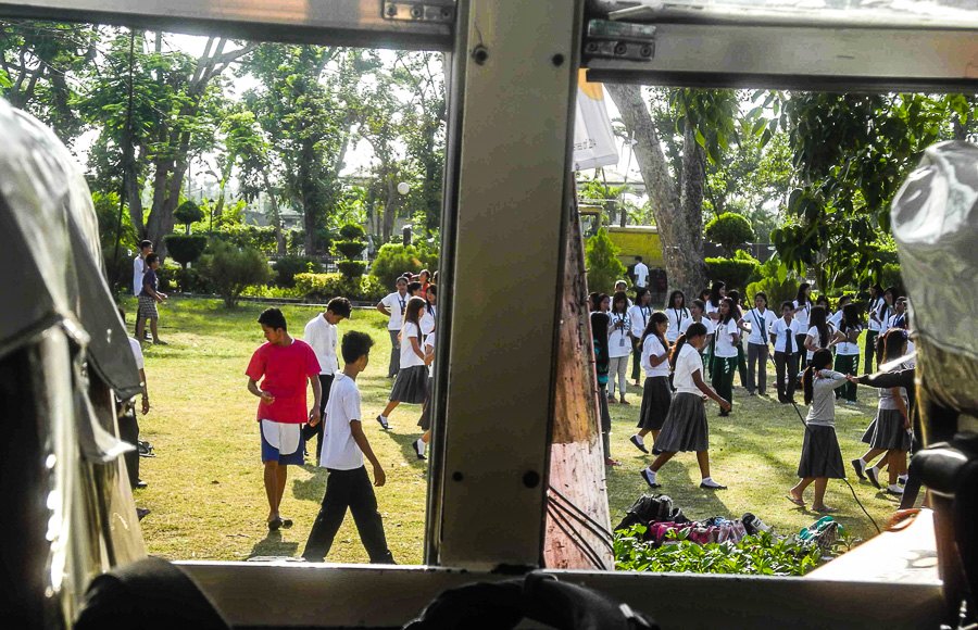 A school on Cebu