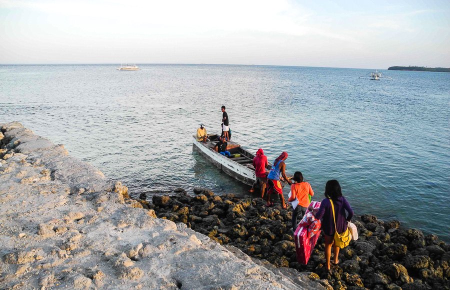 Boat from Maya to Malapascua