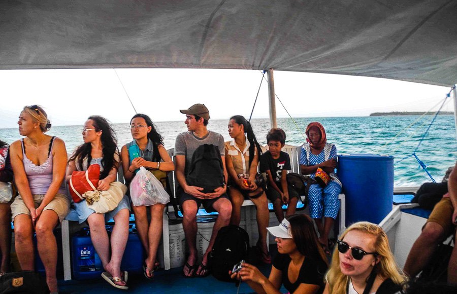 Boat to Malapascua