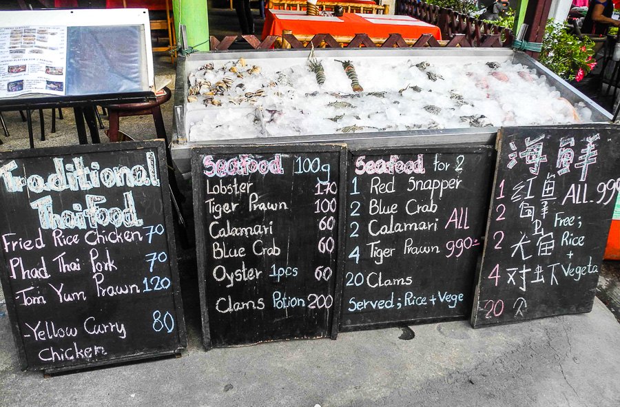 Evening market in Lamai, Koh Samui
