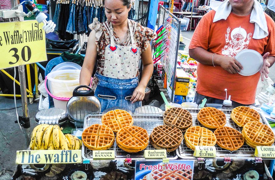 Evening market in Lamai, Koh Samui