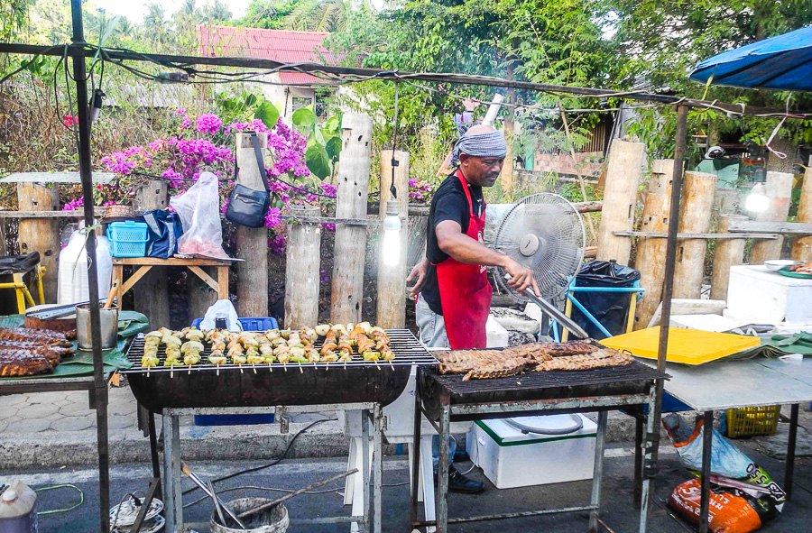 Evening market in Lamai, Koh Samui