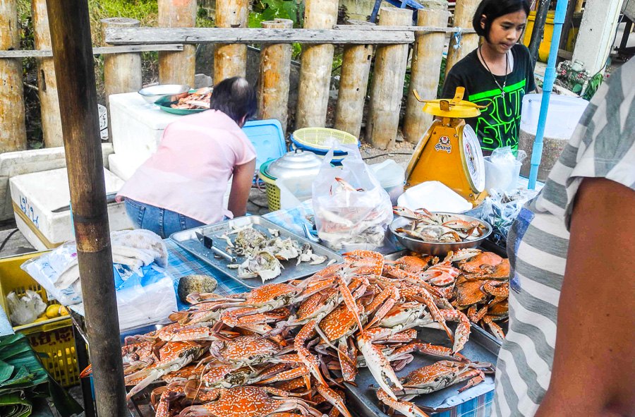 Evening market in Lamai, Koh Samui