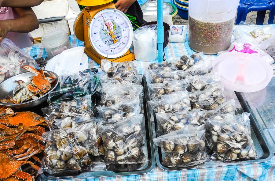 Evening market in Lamai, Koh Samui