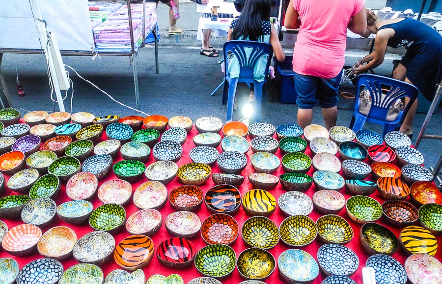 Evening market in Lamai, Koh Samui