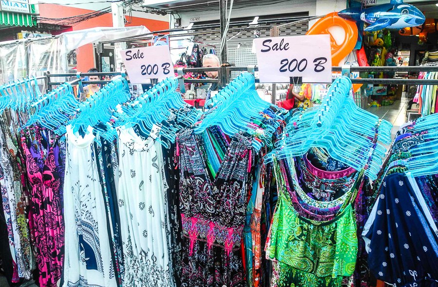 Evening market in Lamai, Koh Samui