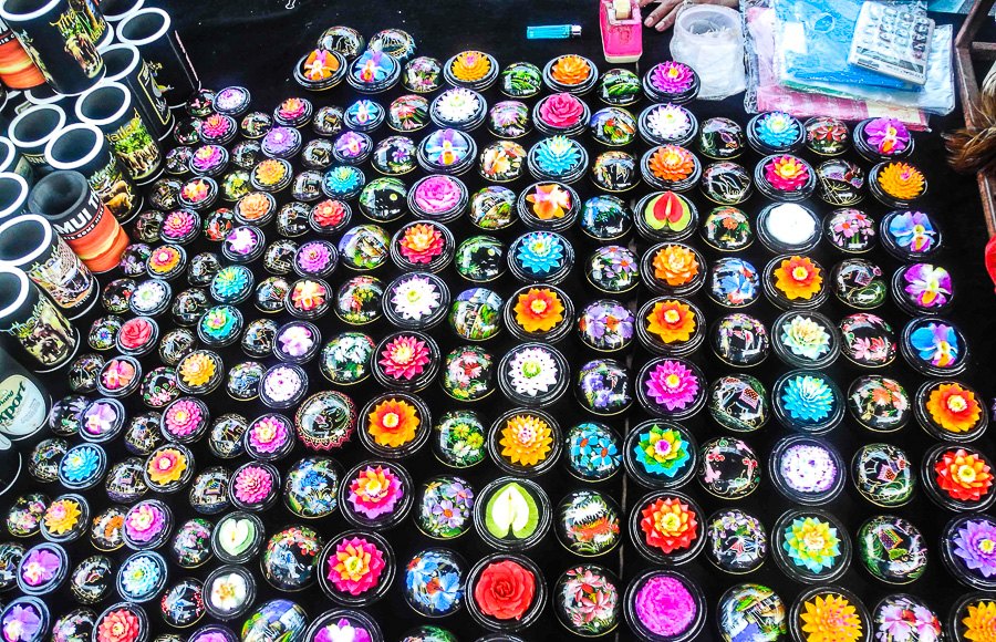 Evening market in Lamai, Koh Samui