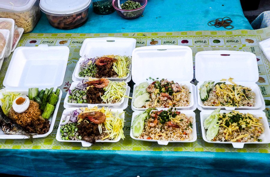 Evening market in Lamai, Koh Samui