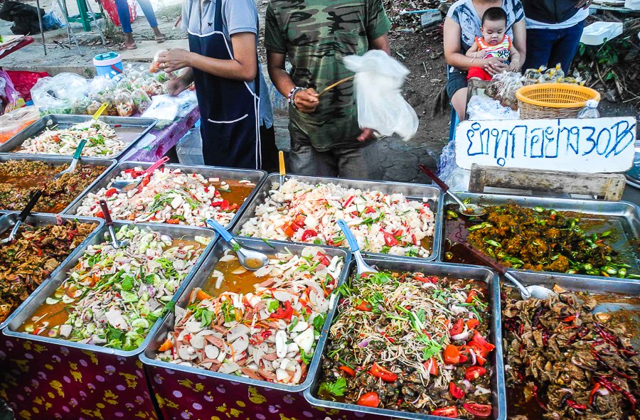 Evening market in Lamai, Koh Samui