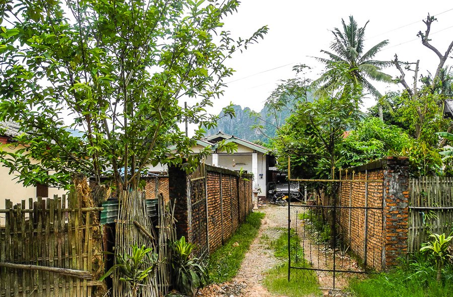 Streets of Vang Vieng