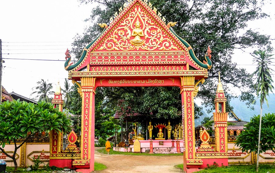 Streets of Vang Vieng