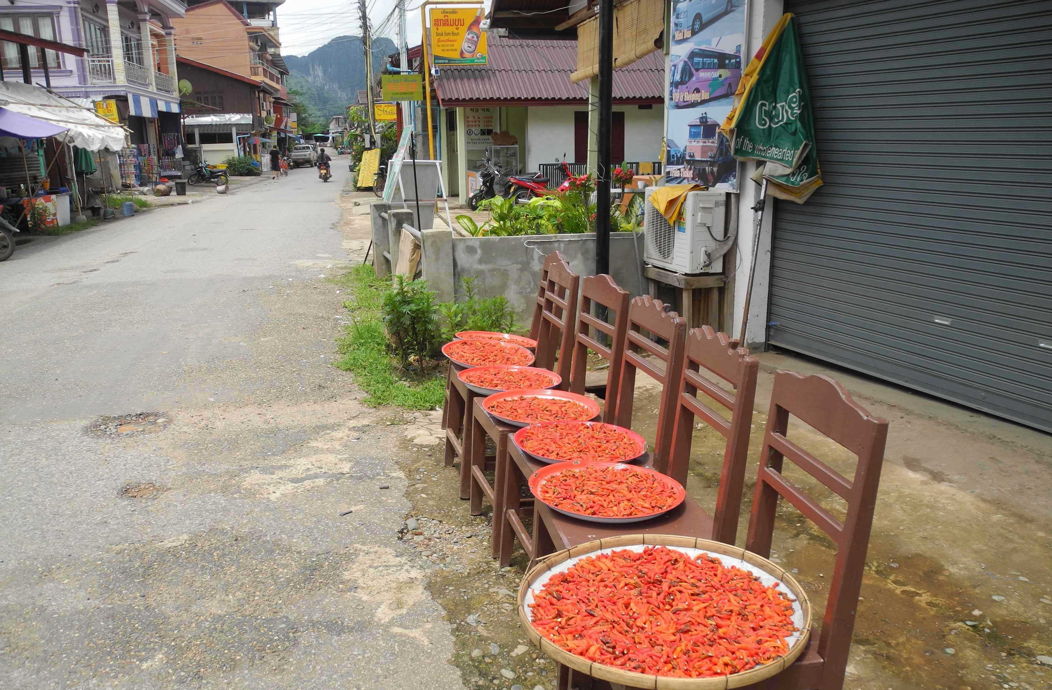 Streets of Vang Vieng