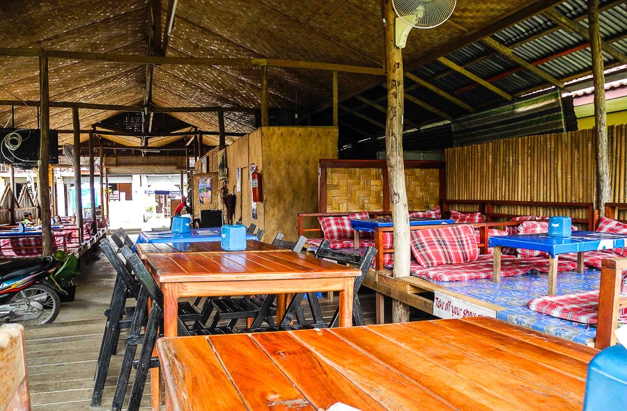 Food prices in Vang Vieng