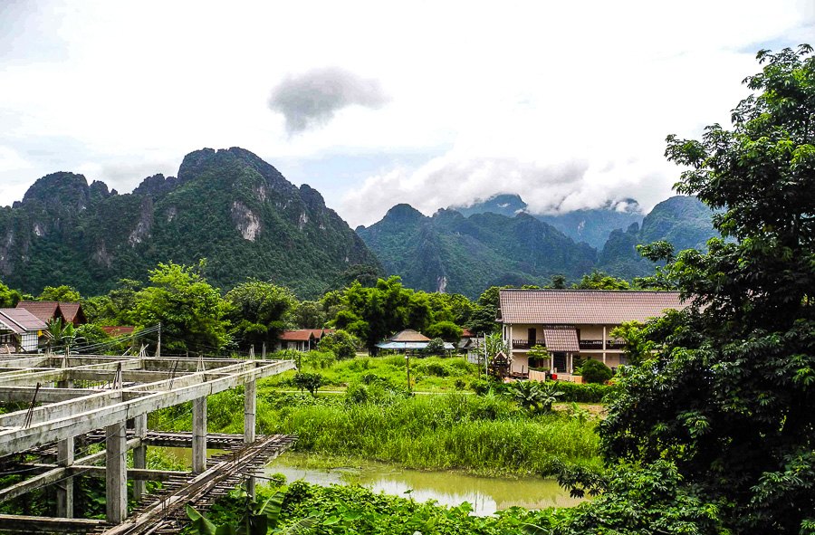 Food prices in Vang Vieng