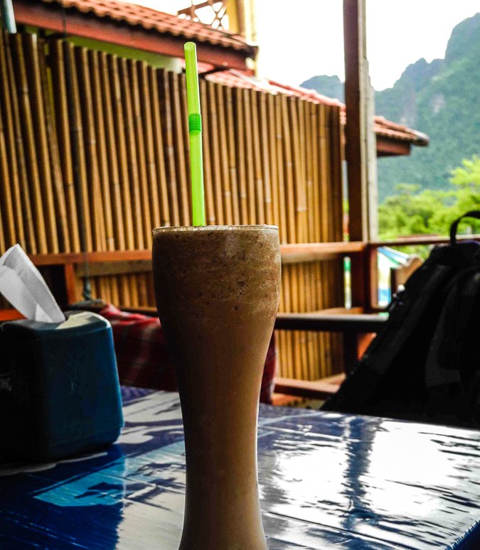 Food prices in Vang Vieng