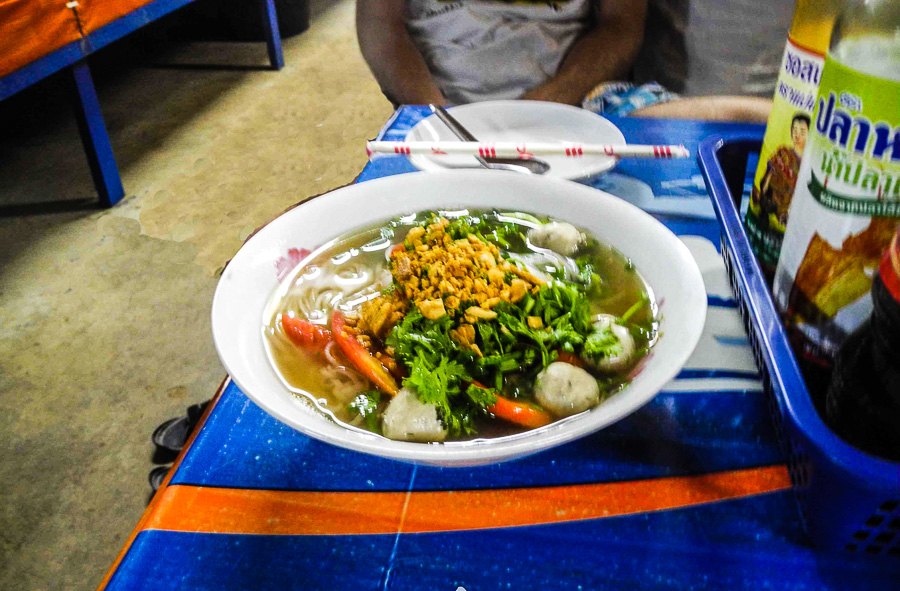 Food prices in Vang Vieng