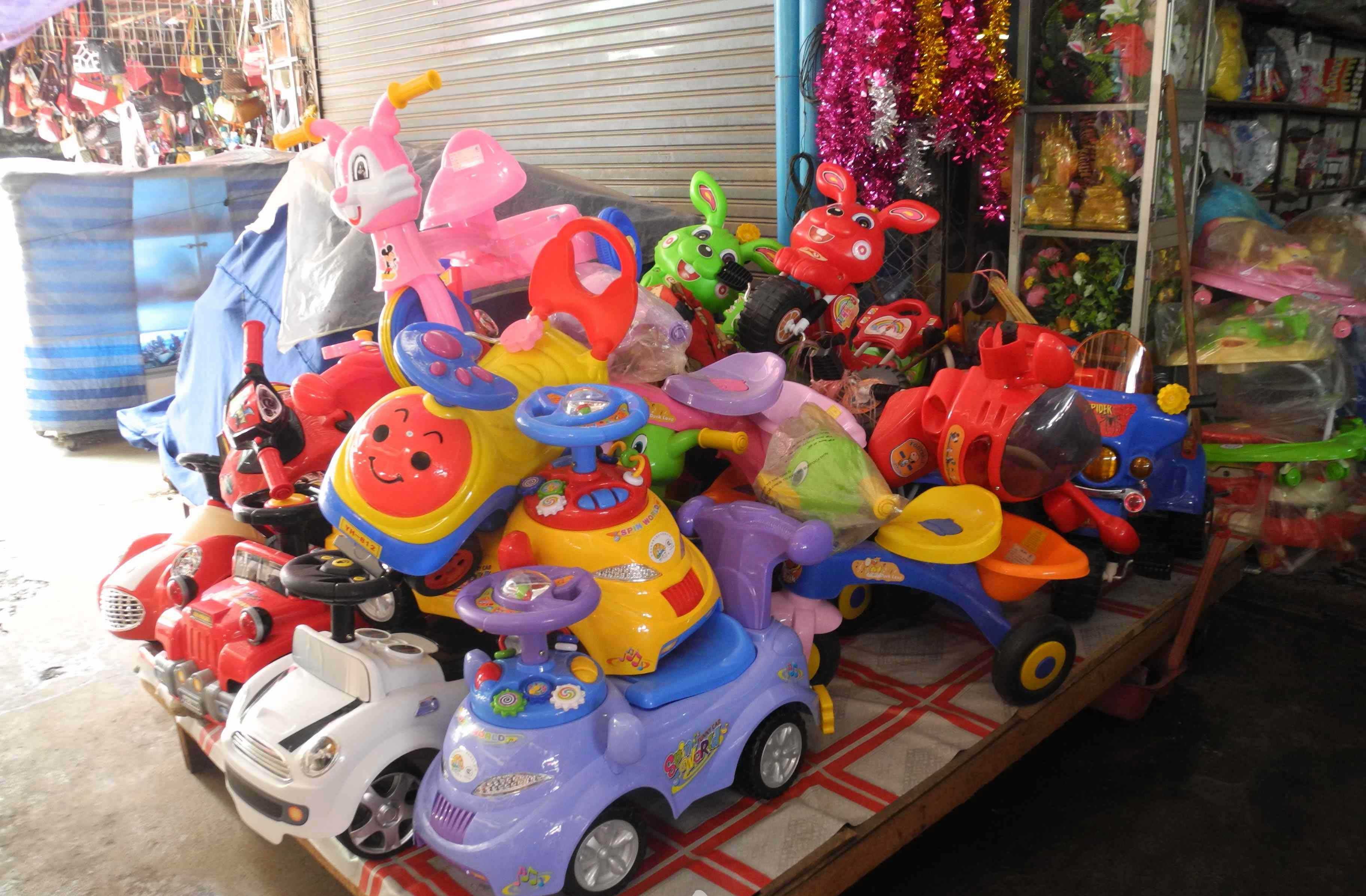 Market in Vang Vieng