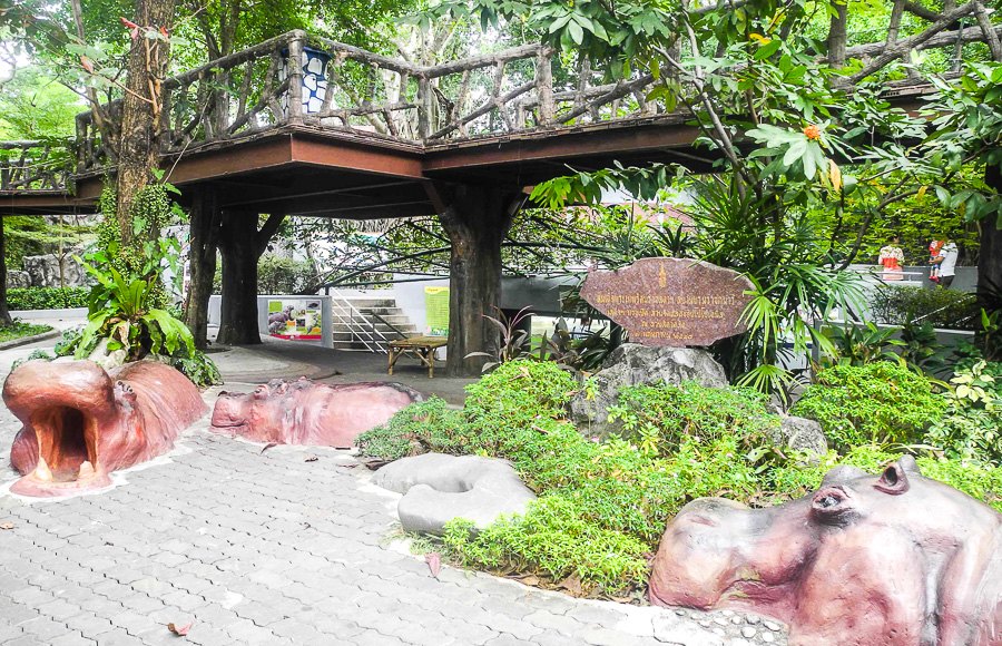 At Bangkok's Dusit Zoo