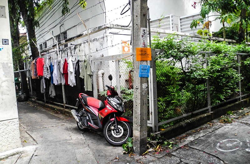 The Samsen Road area of Bangkok