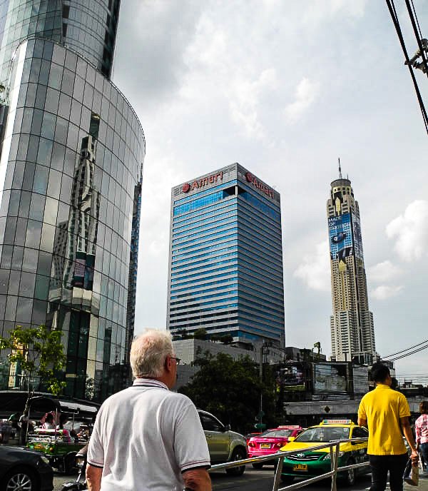 Central Bangkok – view of Baiyoke Sky
