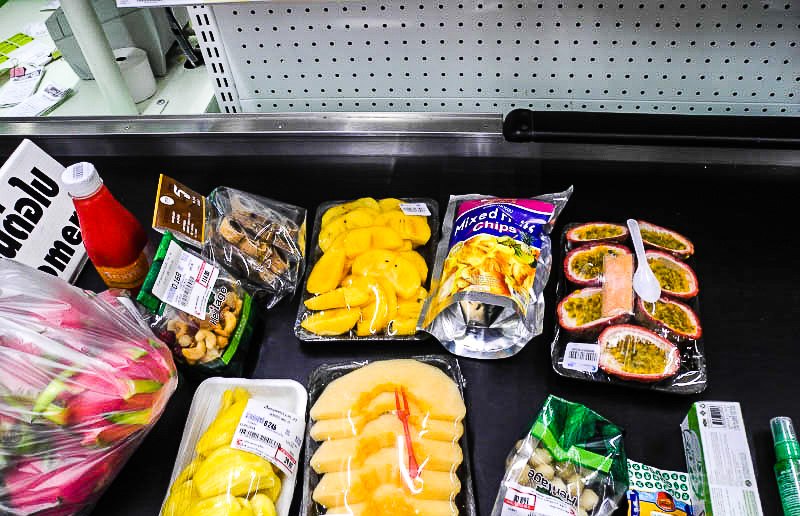 Shopping at Big C in Bangkok