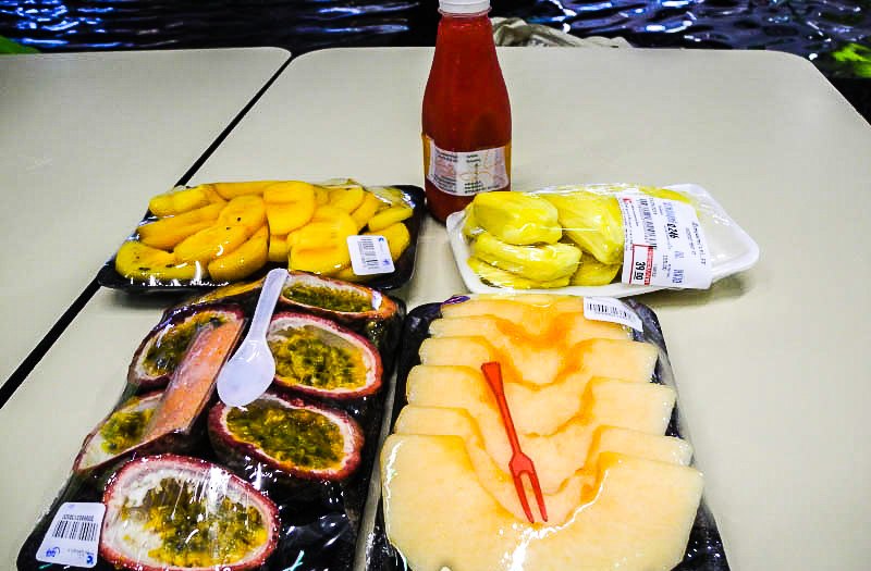 A fruit lunch in Bangkok