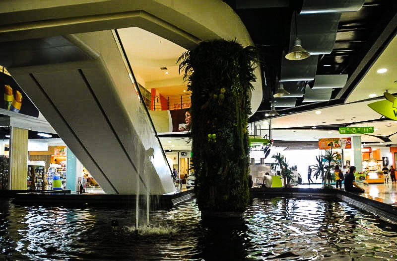 The food court at Big C in Bangkok