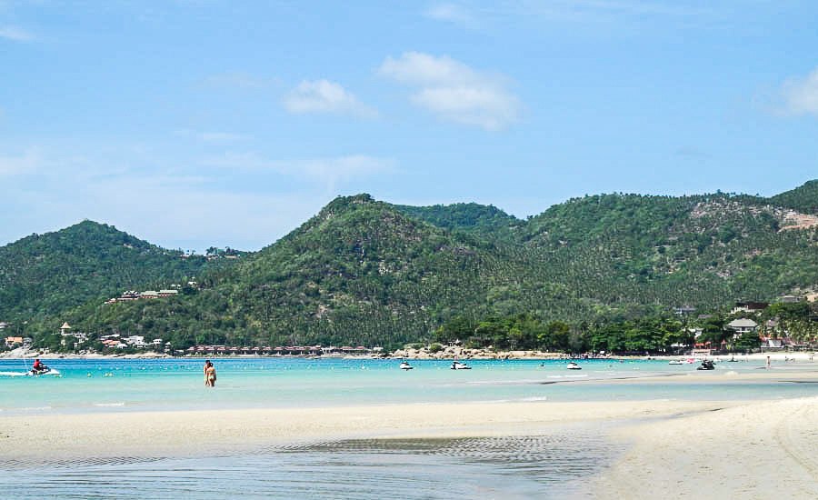 Chaweng beach on Koh Samui