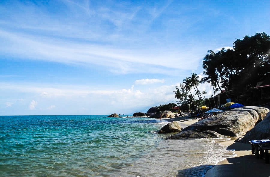 Lamai beach on Koh Samui