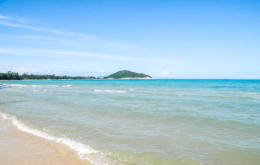 The water at Lipa Noi beach, Samui