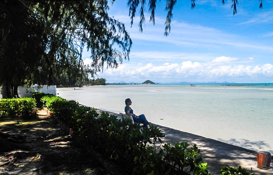 On Nathon beach, Samui