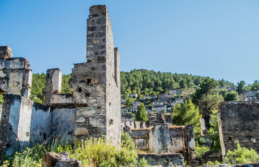 ancient deserted town of Fethiye