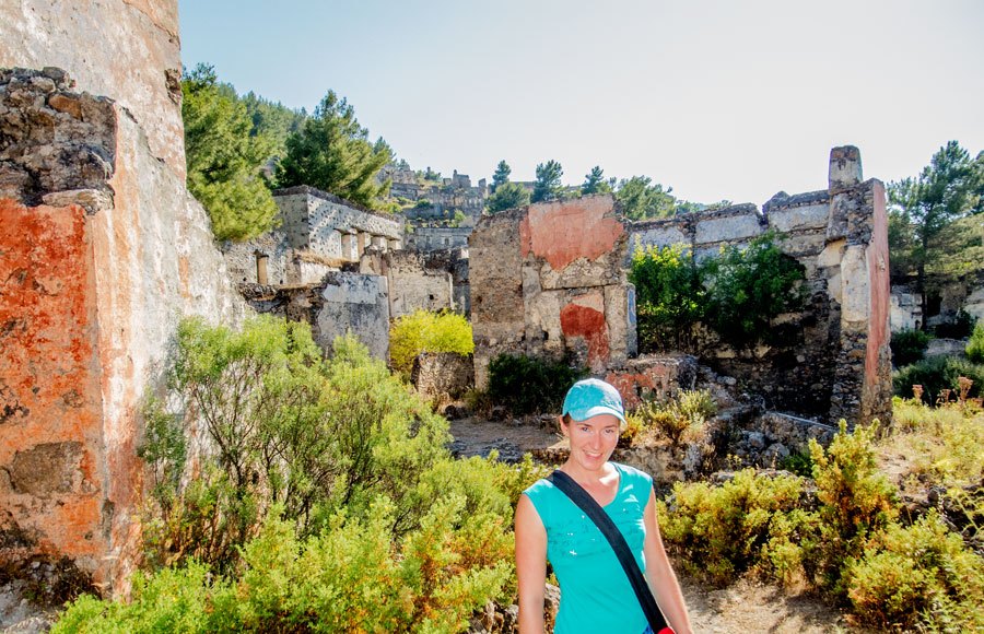 ancient deserted town of Fethiye