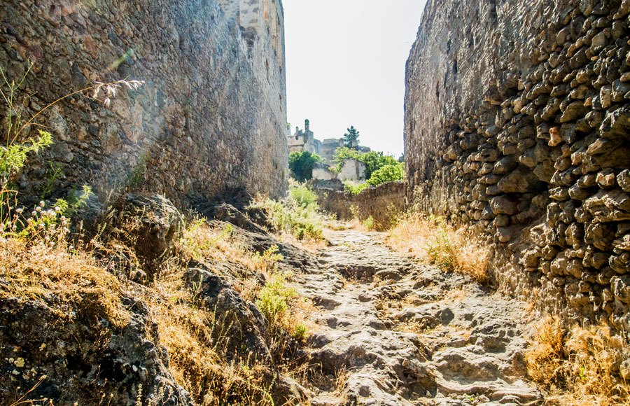 ancient deserted town of Fethiye