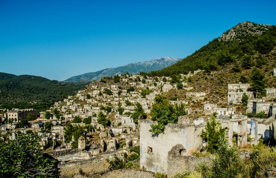 ancient deserted town of Fethiye